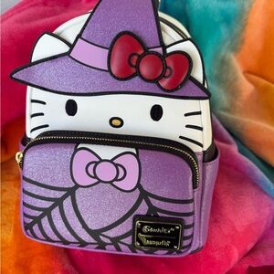 Hello Kitty Loungefly Purple Mini Backpack